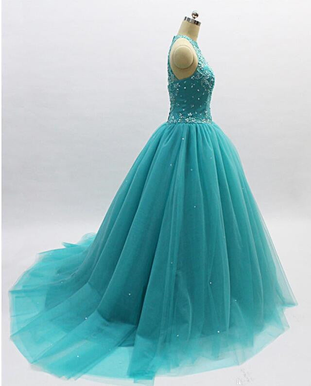 turquoise puffy turquoise quinceanera dresses